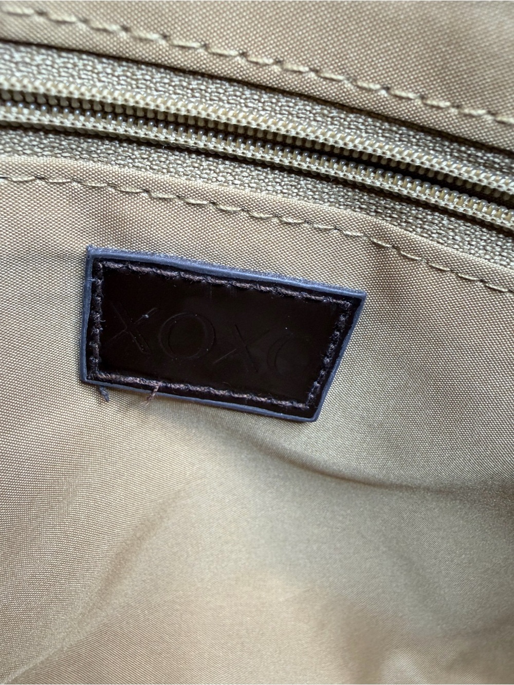 Oxo Brown Logo-Print Dome Satchel - Picture 12 of 16